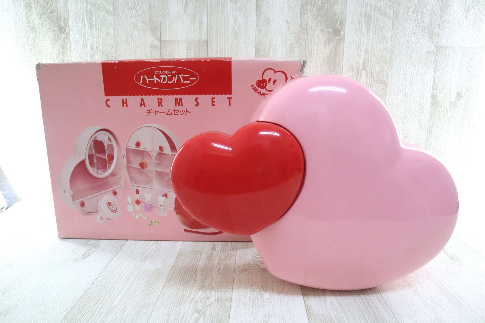 80s ハートカンパニー チャームセット 昭和レトロの通販 by U's
