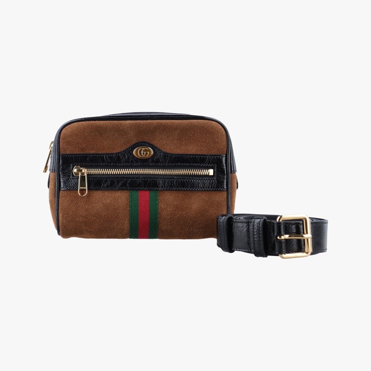 グッチGucciオフィディア ブラウン×ブラック×マルチ スエード×レザー 517076 B025299823
