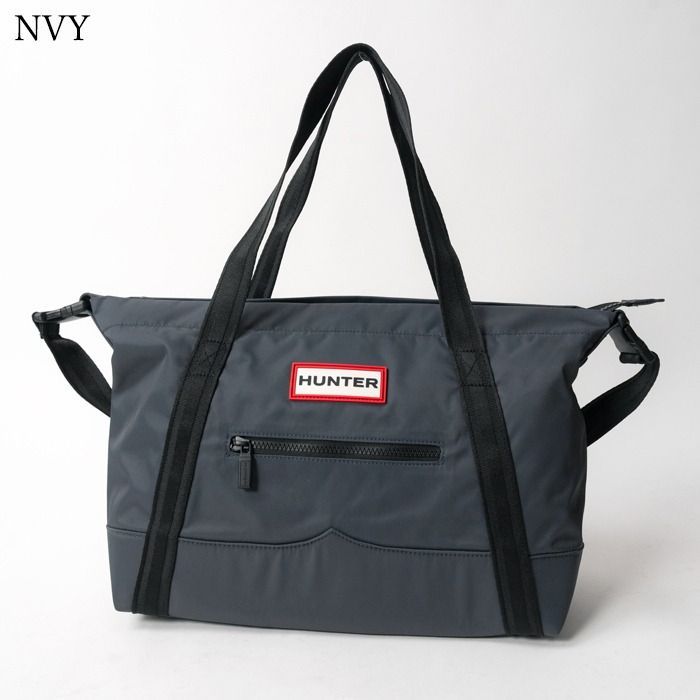 国内発送 HUNTER トートバッグ TOPCLIP TOTE MIDIUM UBS1201KBM ナイロン ミディアム トップ クリップ トート バッグ - ブラック