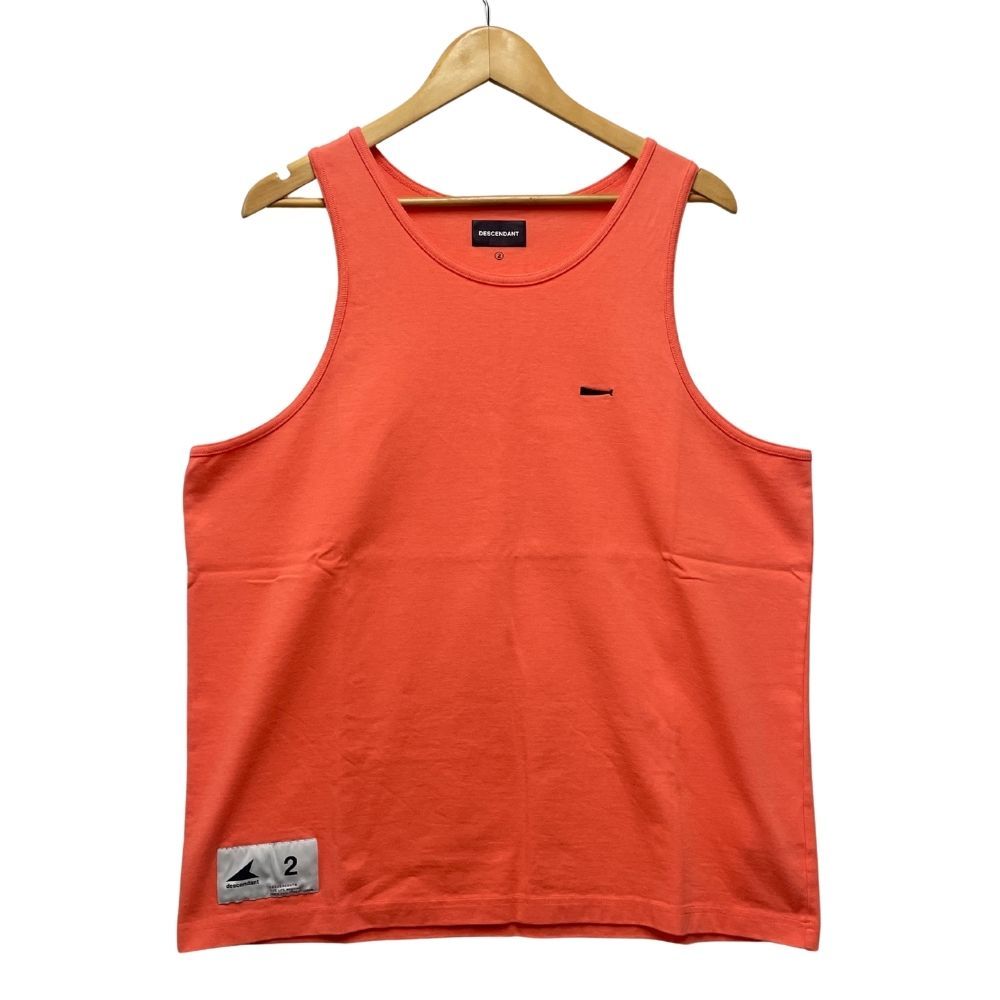DESCENDANT ディセンダント CACHALOT ORGANIC COTTON TANK TOP