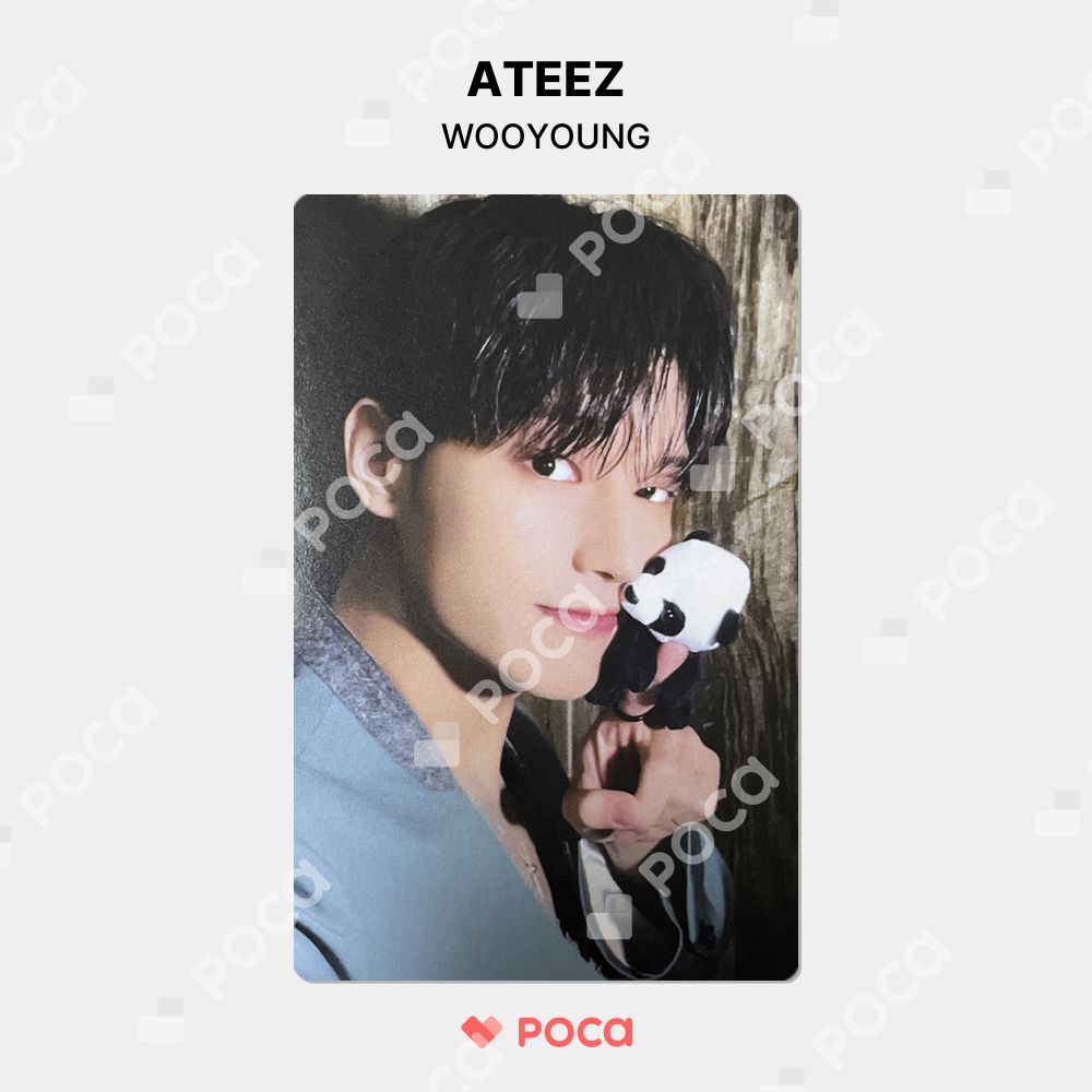【ATEEZ ウヨン】 GOLDEN HOUR : Part.1 Hellolive shop 特典 公式 トレカ Pocamarket公式