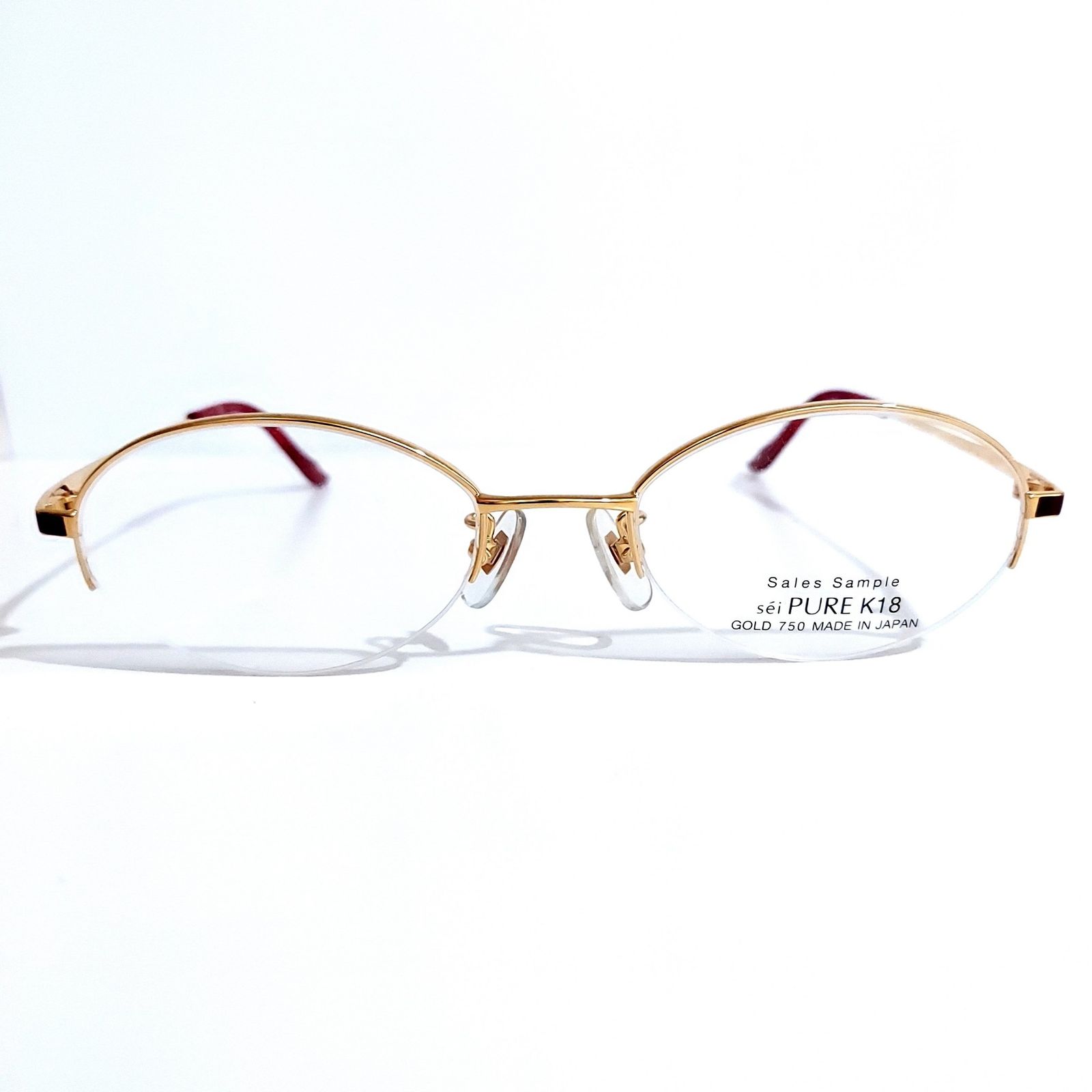 No.1703メガネ　sei PURE K18【度数入り込み価格】 No.1703+メガネ sei PURE K18【度数入り込み価格】 - メルカリ