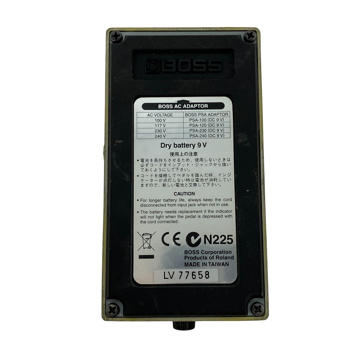 【BOSS ODB-3 Bass Over Drive】中古　ベースエフェクター BOSS ODB-3 オーバードライブ ベース用 エフェクター ボス ODB3
