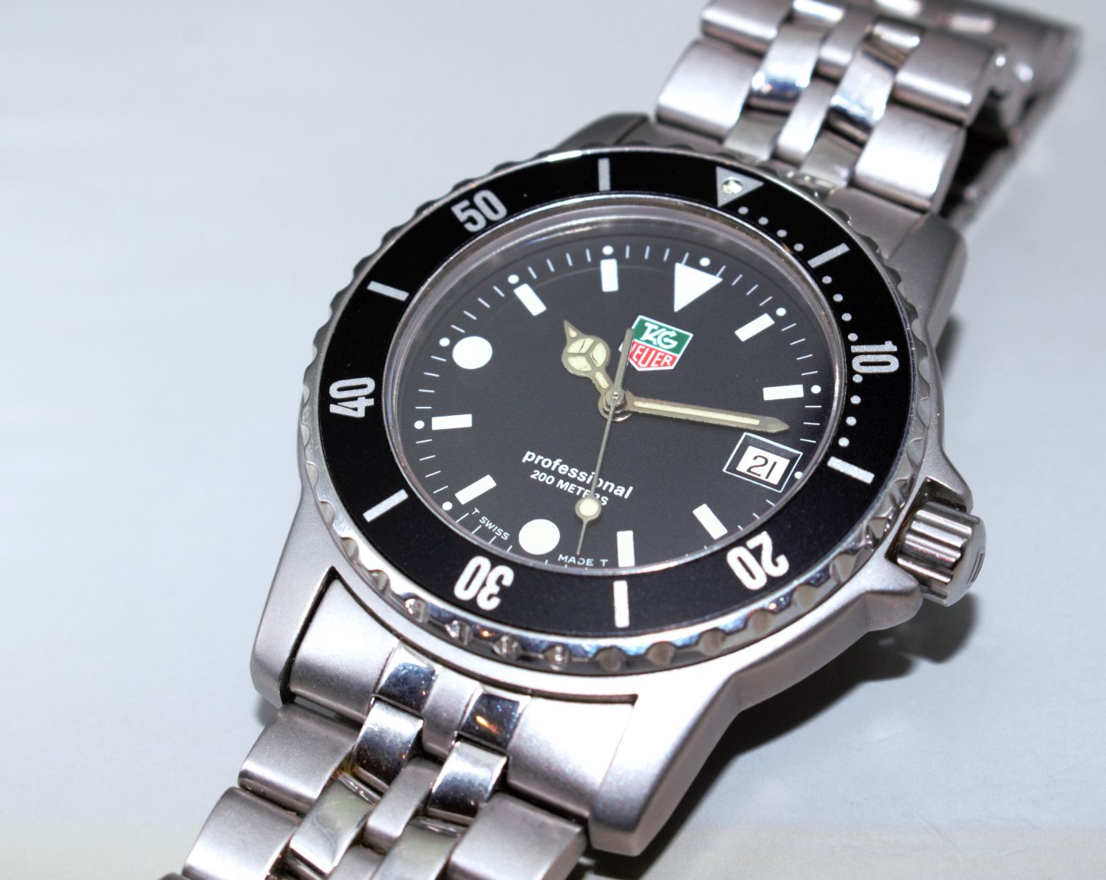 TAG HEUER タグホイヤー WK1210 professional 200 METERS 腕時計