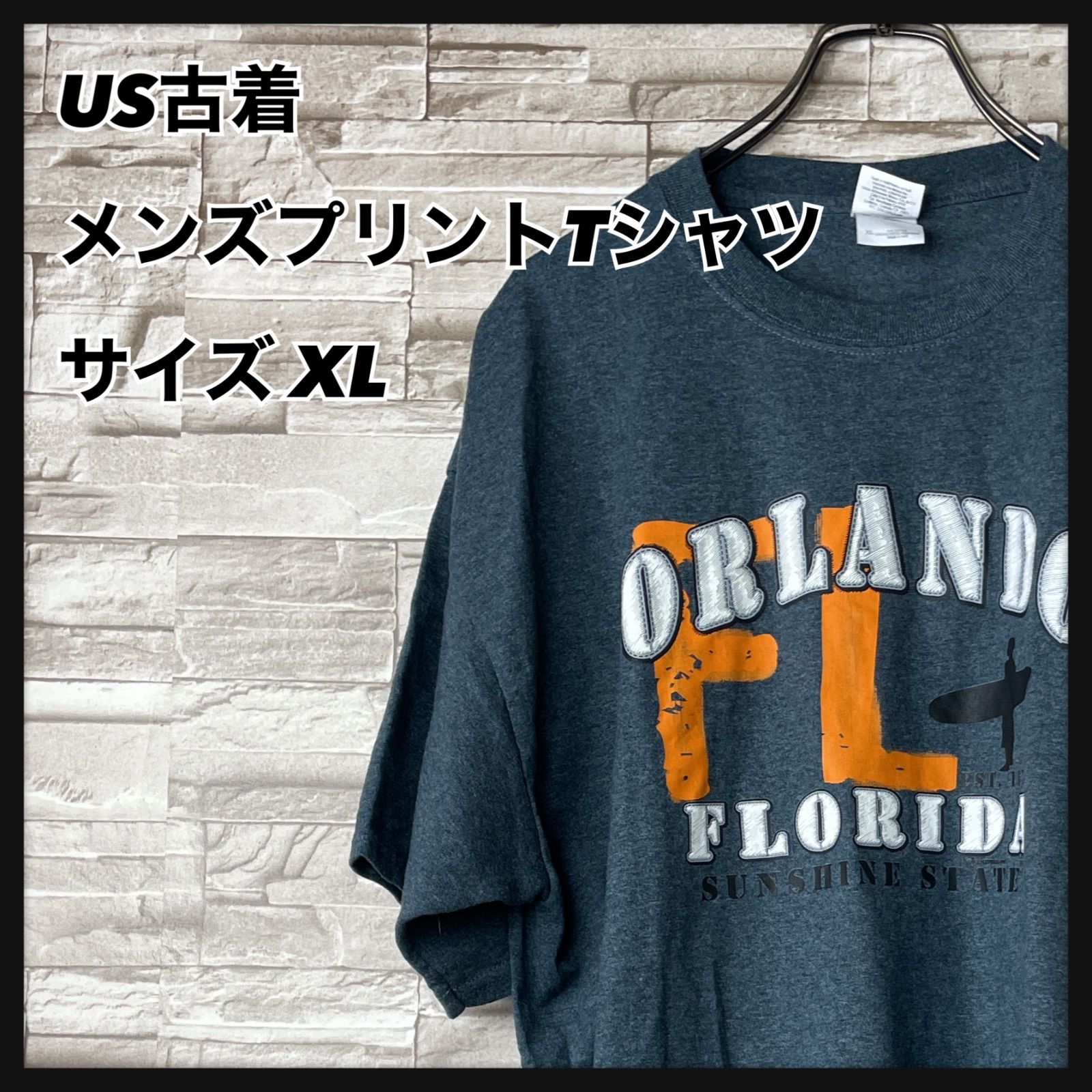 US古着 メンズプリントTシャツ サイズXL Tシャツ 古着 - メルカリ