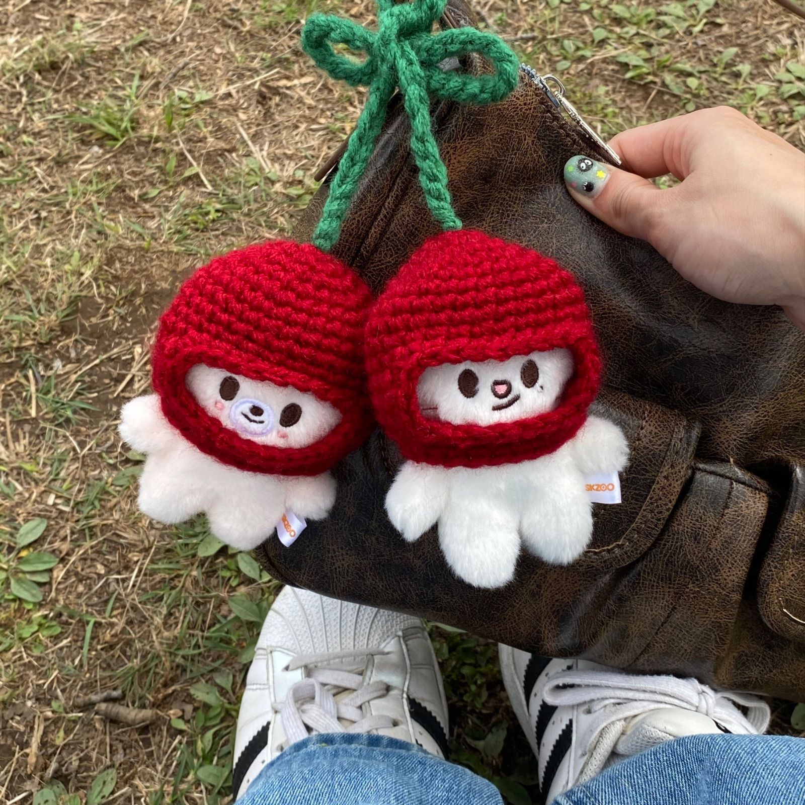 286 ☆さくらんぼのぬいぐるみ さくらんぼのぬいぐるみ ぬいぐるみ くろまるファクトリー 通販