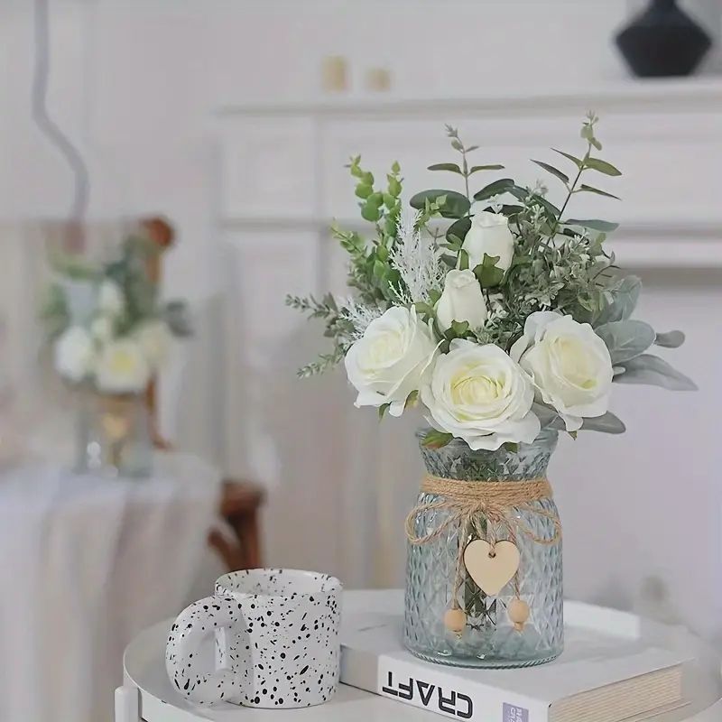 飾り物　ステンドグラス　花　花瓶 飾り物 ステンドグラス 花 花瓶 【公式通販】