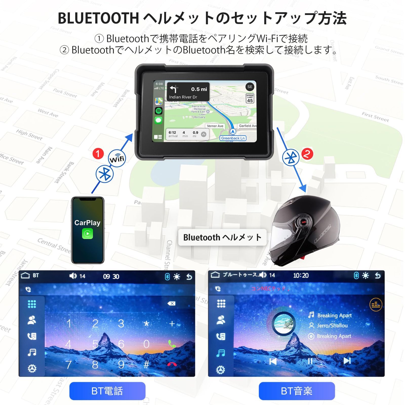 魅力の 5インチ スマートモニター マルチディスプレイ （カスタム アクセサリー