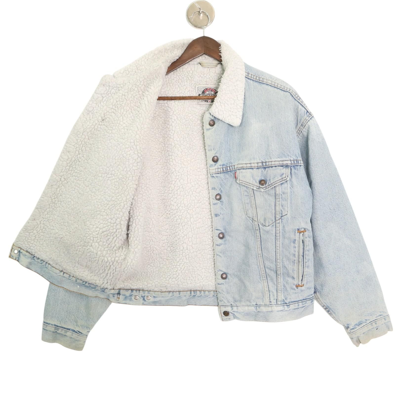 90年代 USA製 Levi's リーバイス デニムボアジャケット ブルー