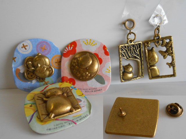 ★Iwt06Kz夏目友人帳ニャンコ先生ピンズチャームフルコンプ全9種 ☆Iwt06Kz夏目友人帳ニャンコ先生ピンズチャームフルコンプ全9種