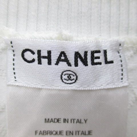 シャネル CHANEL P47568K06035 AW005 半袖 ニット カットソー CC