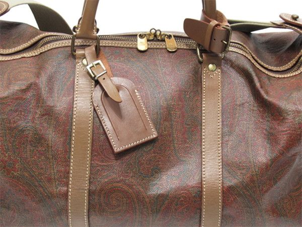 【希少】ETRO エトロ ボストンバッグ 2WAY ショルダー ブラウン 楽天市場】【バッグ】ETRO エトロ ペイズリー柄 ハンドバッグ