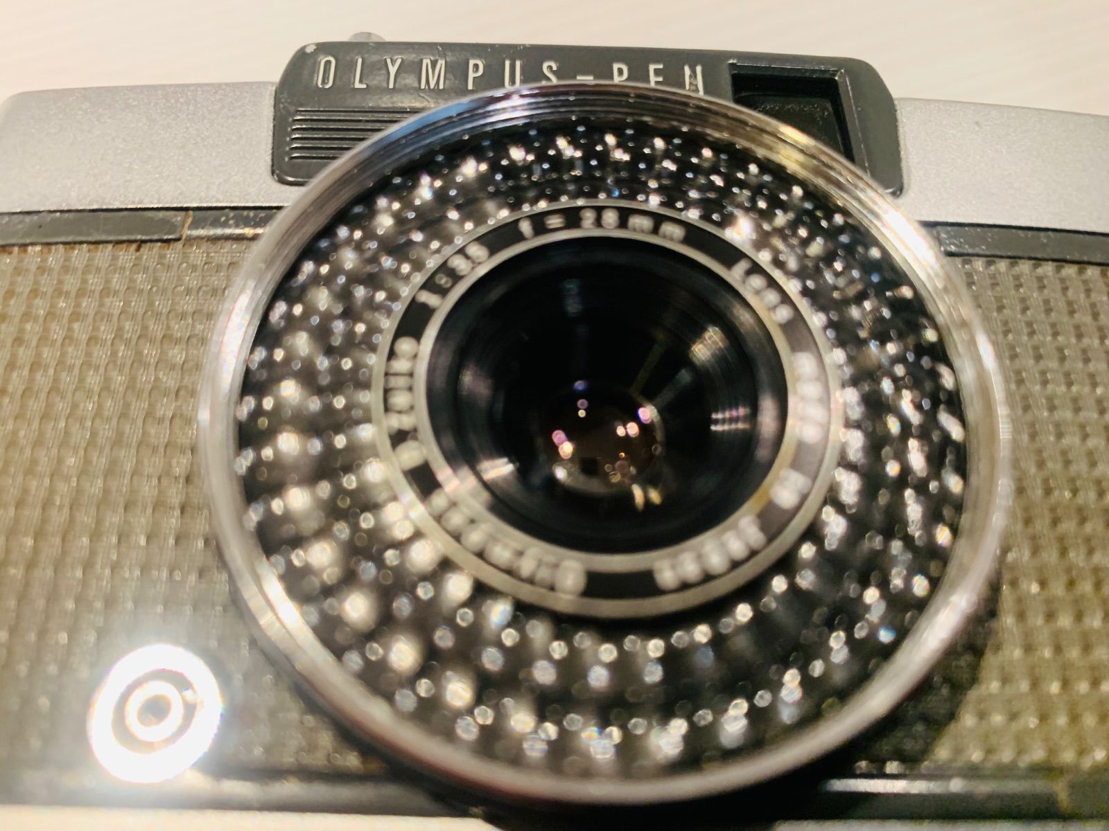 昭和レトロ】ハーフサイズカメラ OLYMPUS PEN EE-2【赤ベロ不良