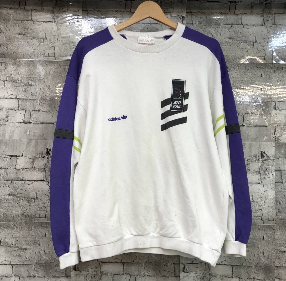 80s 90s adidas アディダス スウェット トレーナー デサント製 