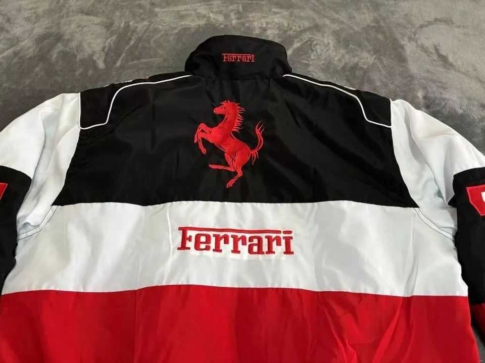 Ferrari フェラーリ F1 レーシングジャケット ブルゾン 刺繍