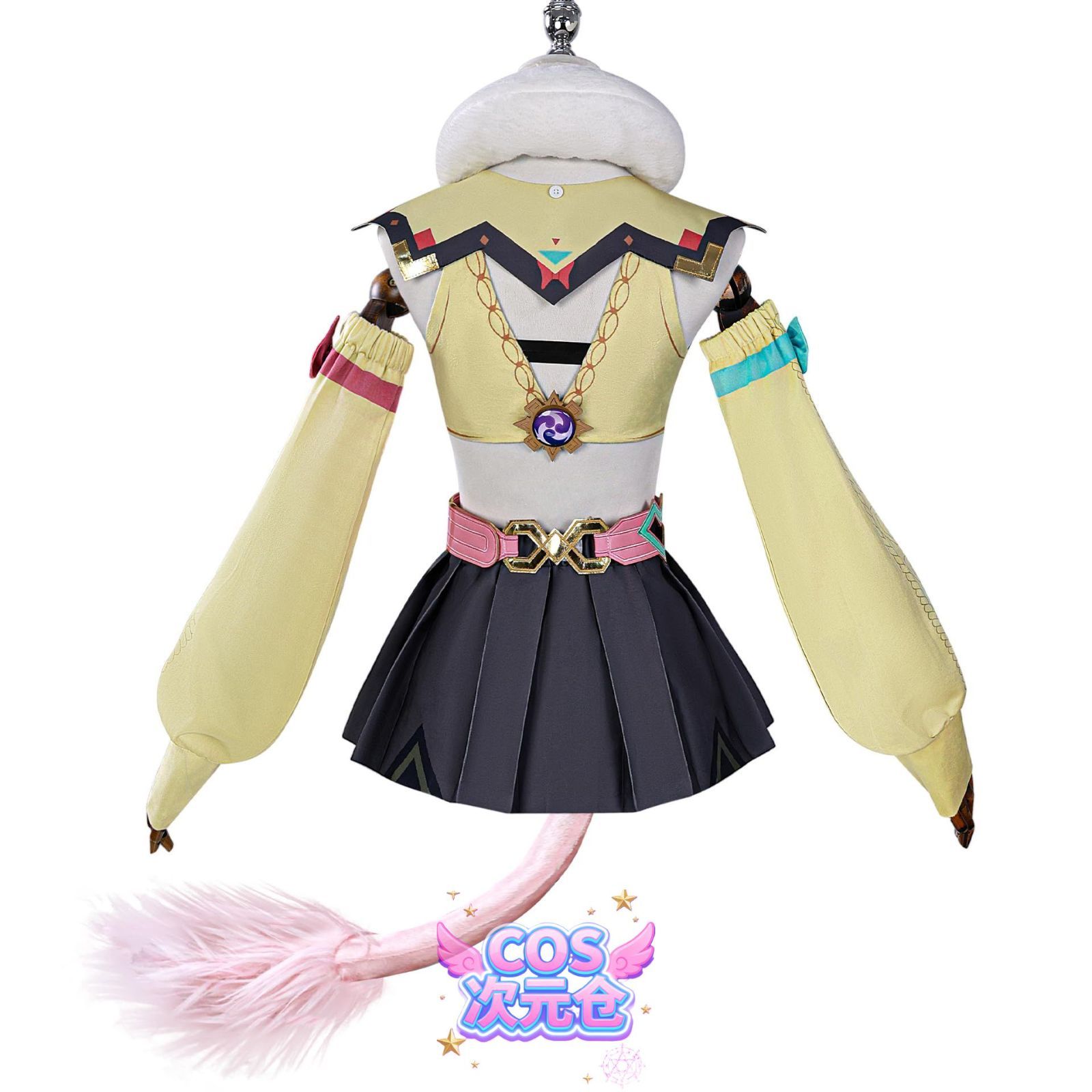 ヴァレサ ウィッグ Awdmosou 原神 ナタ コスプレ 衣装 ウィッグ付き 新キャラ 大人用 仮装 文化祭 Genshin Impact コスプレ 変装 プレゼント 祭り仮装 コス