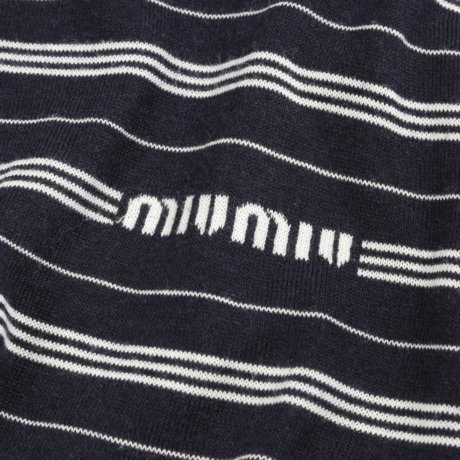 ミュウミュウ　ポロシャツ　36サイズ Miu Miu ミュウ ミュウ ポロシャツ ミュウミュウ ポロシャツ 36