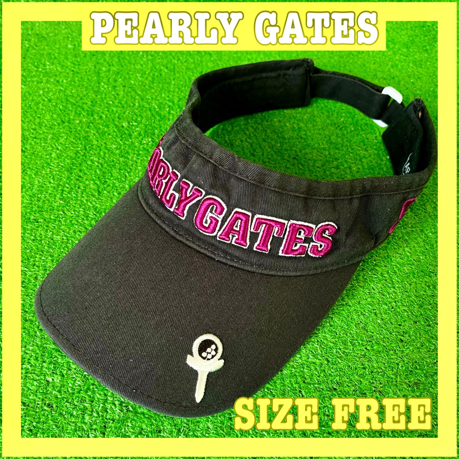 PEARLY GATES - PEARLY GATES キャップ ワニ柄 ロゴ刺繍 ロゴアンカー柄キャップ (UNISEX) | PEARLY GATES（パーリー