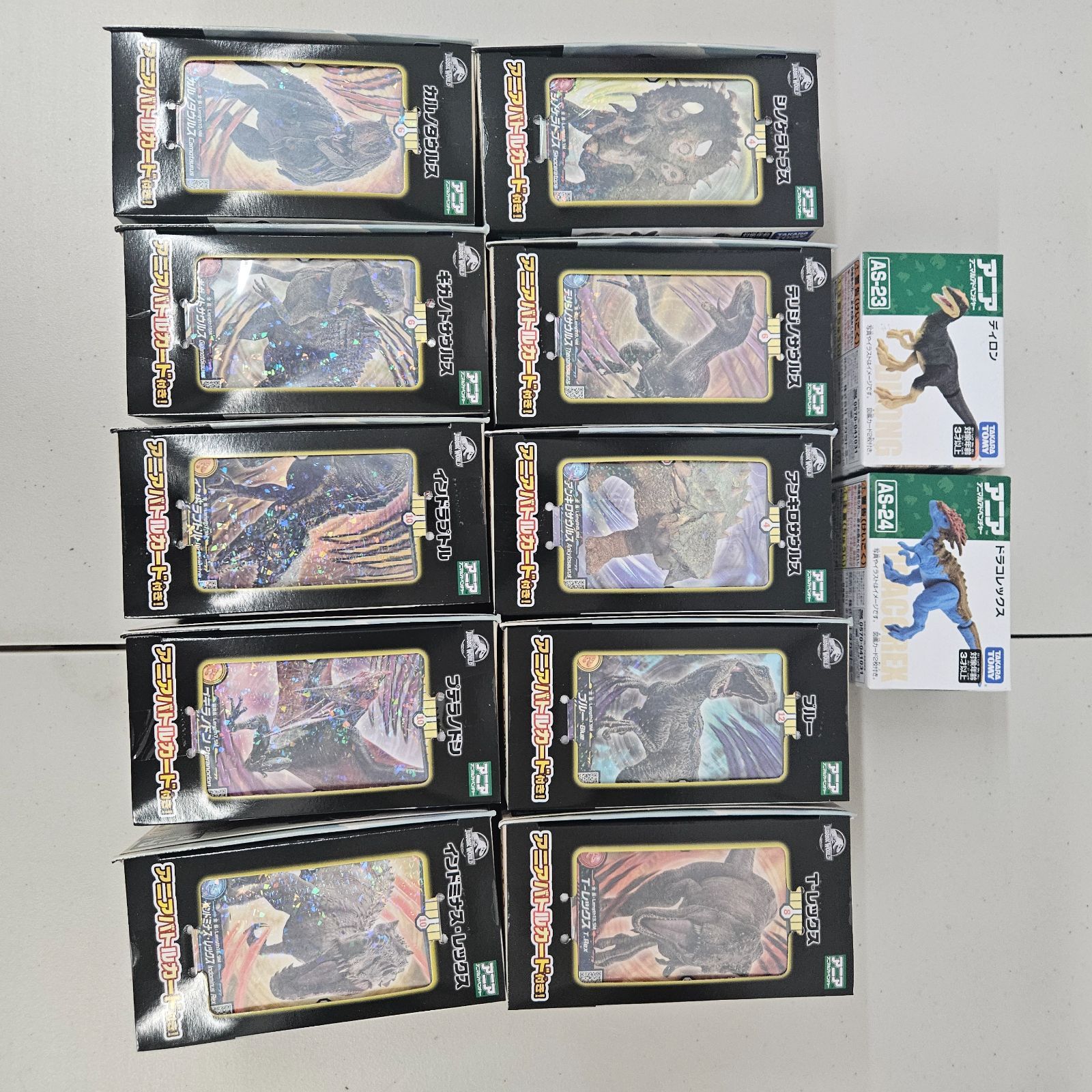 アニア　ジュラシックワールド　大量まとめ売りセット　未開封 超お買い得！】新品未開封 アニア 恐竜シリーズ/ジュラシック