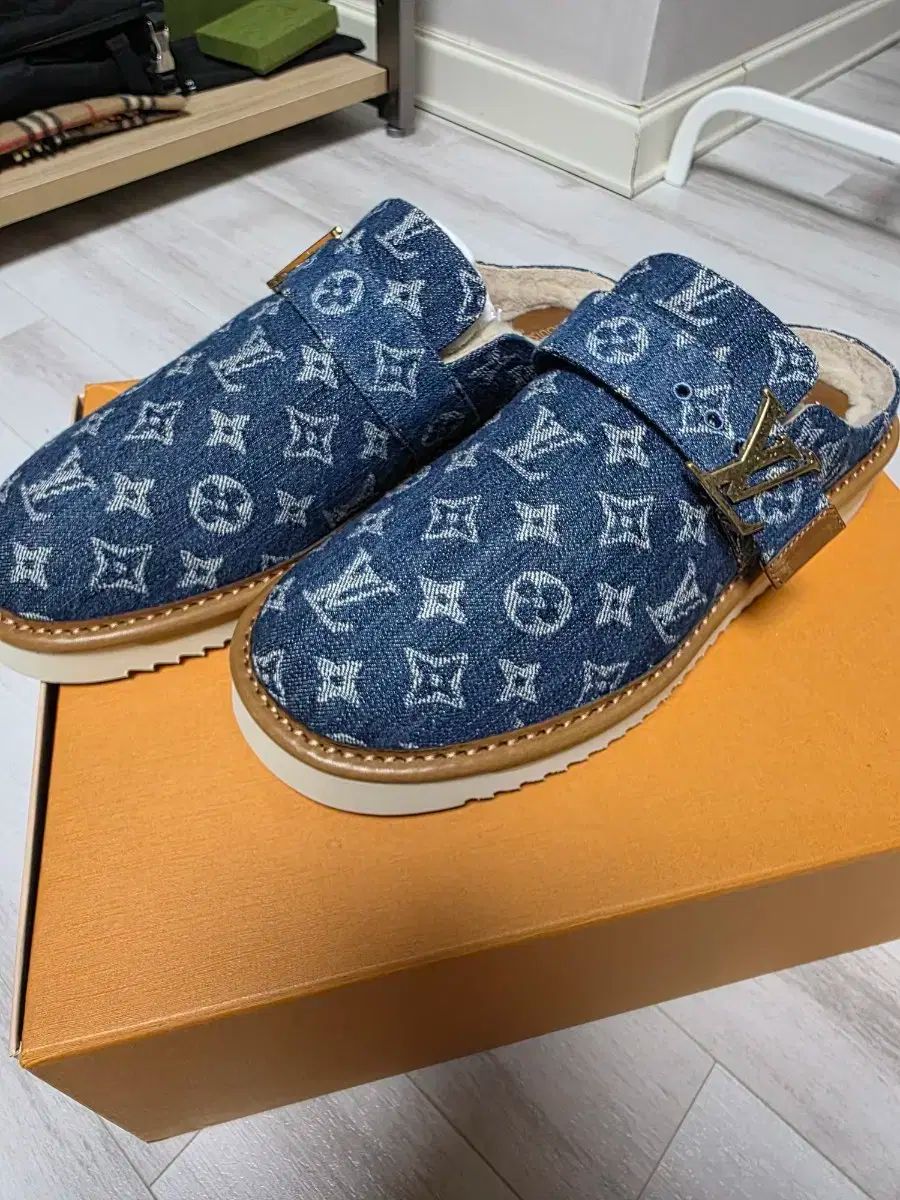 Louis Vuitton ルイヴィトン ニゴ モノグラム デニム ミュール スリッパ