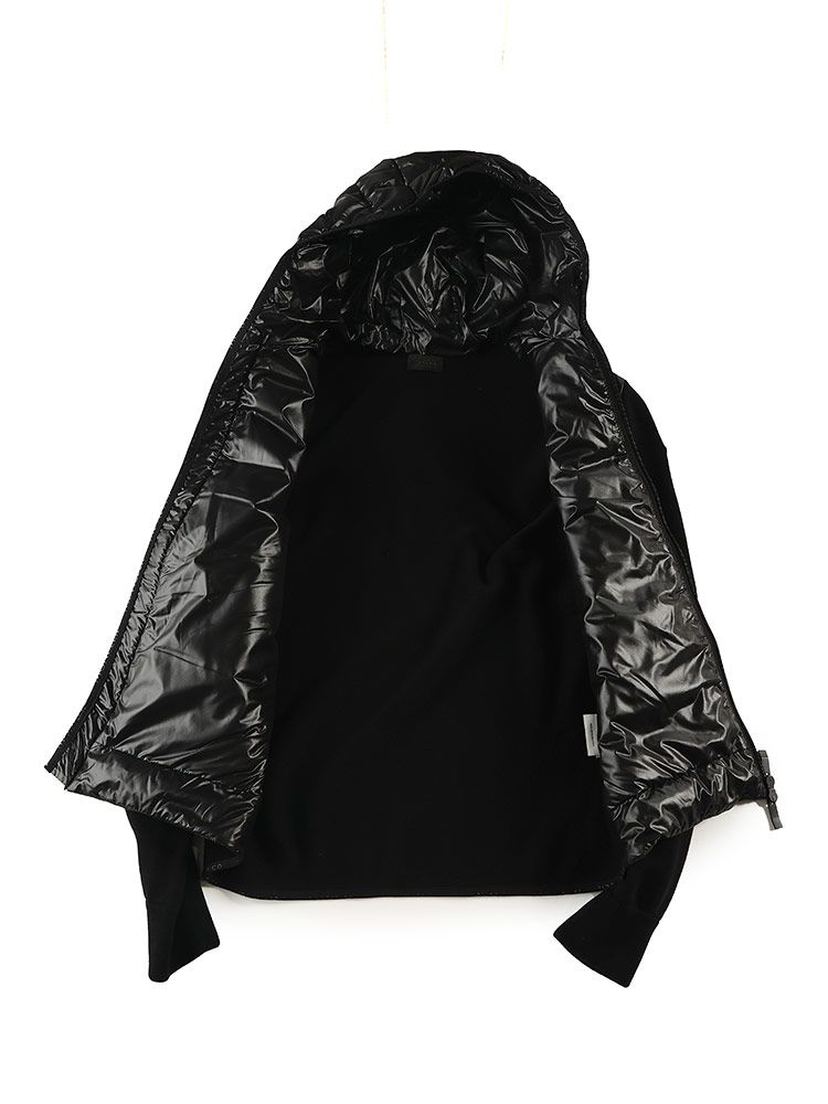 MONCLER (モンクレール) フロントダウン フルジップ ニットパーカー