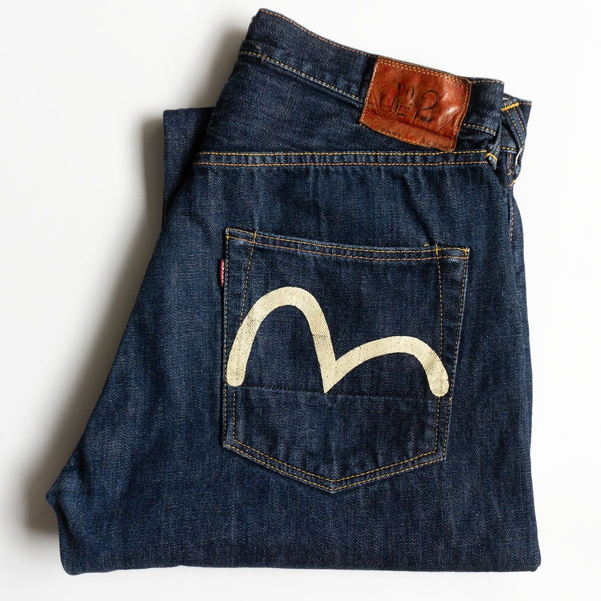 雰囲気抜群/濃紺】EVISU 【LOT.2001 デニムパンツ】36×35 ショップ