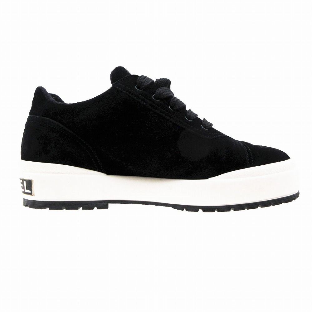 CHANEL シャネル ヴィンテージ ココマーク刺しゅう スエード