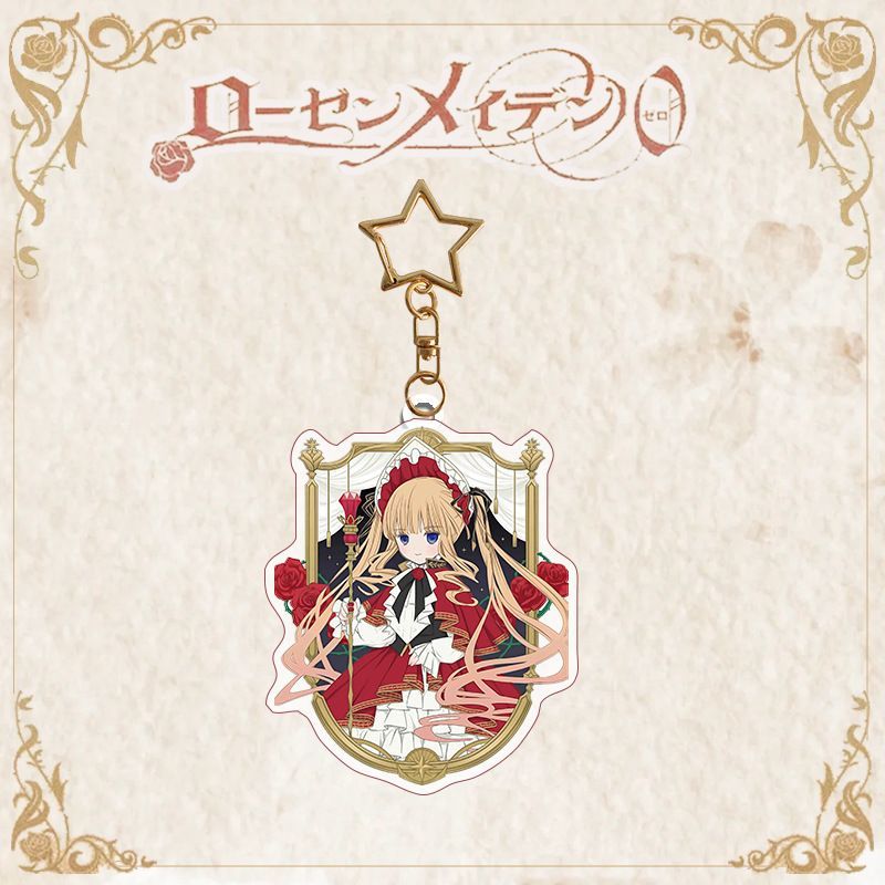 激レア　ローゼンメイデン 描き下ろしアクリルキーホルダー　セット TVアニメ『ローゼンメイデン』の新作グッズが発売！ 真紅たちが