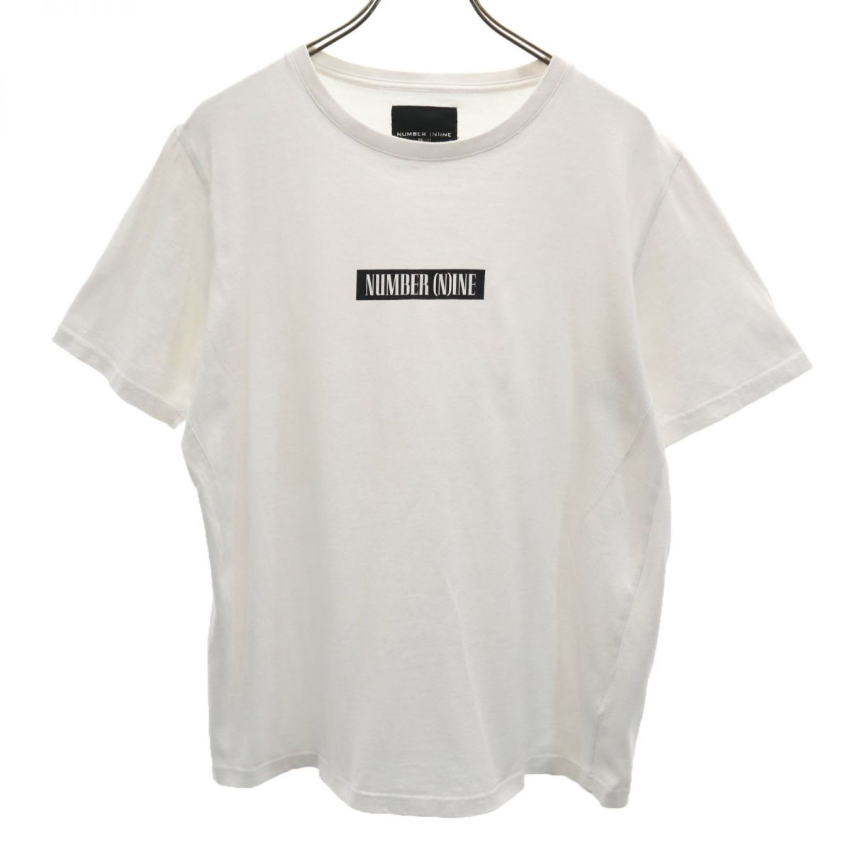 ナンバーナイン 半袖 Tシャツ XL ホワイト NUMBER(N)INE メンズ 古着