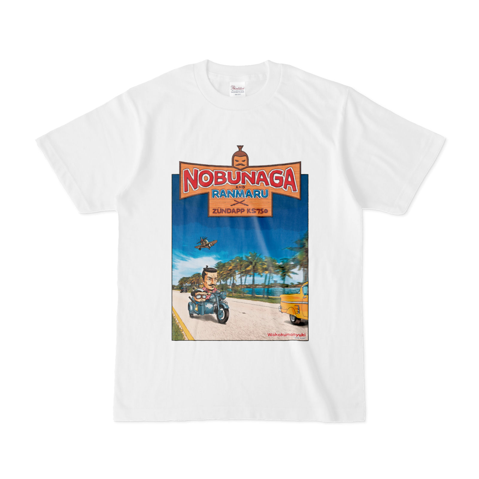 和國漫遊記　Tシャツ　NOBUNAGA　M／L／XL