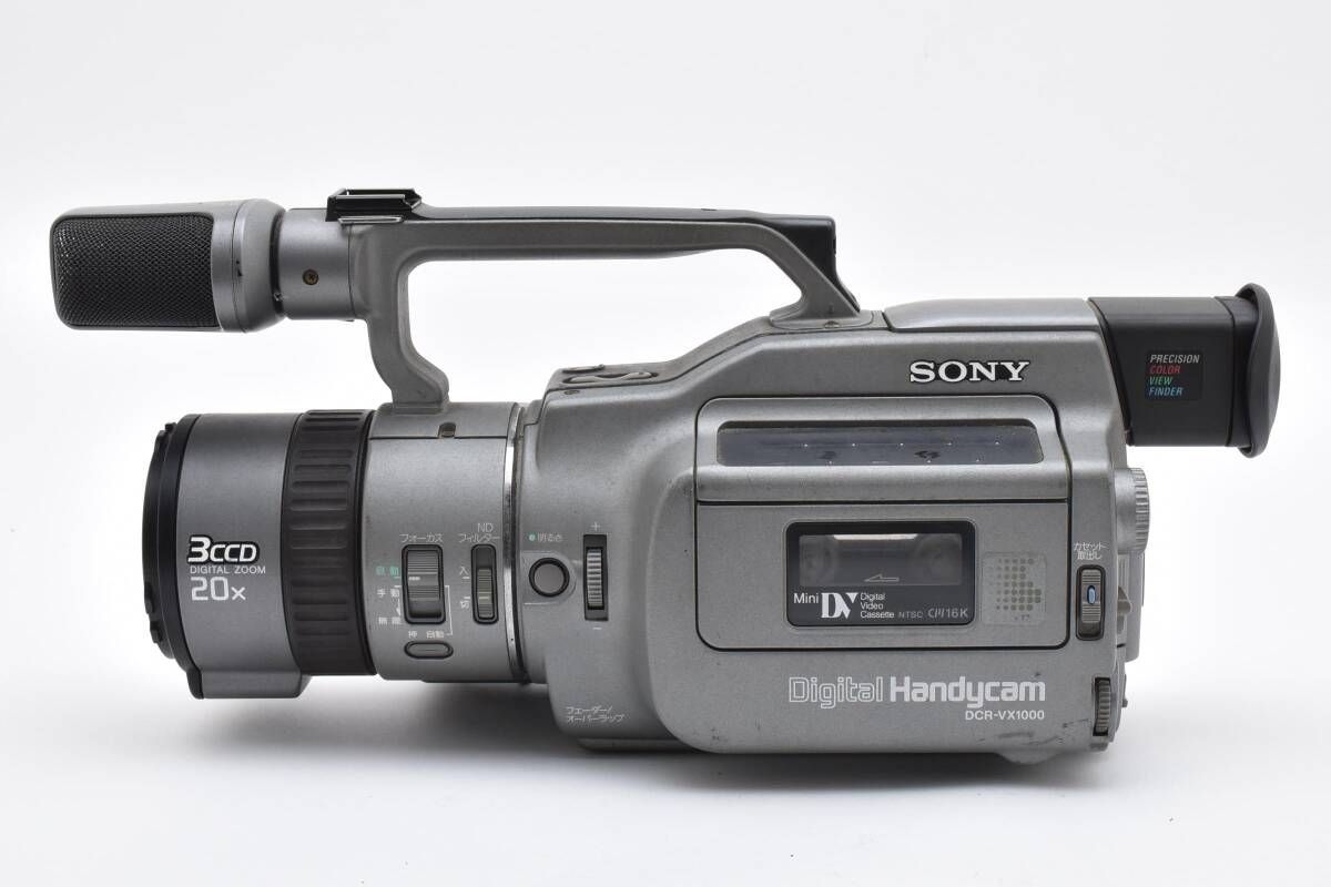 ☆極美品☆ SONY DCR-VX1000 ビデオカメラ ハンディカム ミニDV Sony DCR-VX1000 Digital Handycam Video Camera MiniDV Color