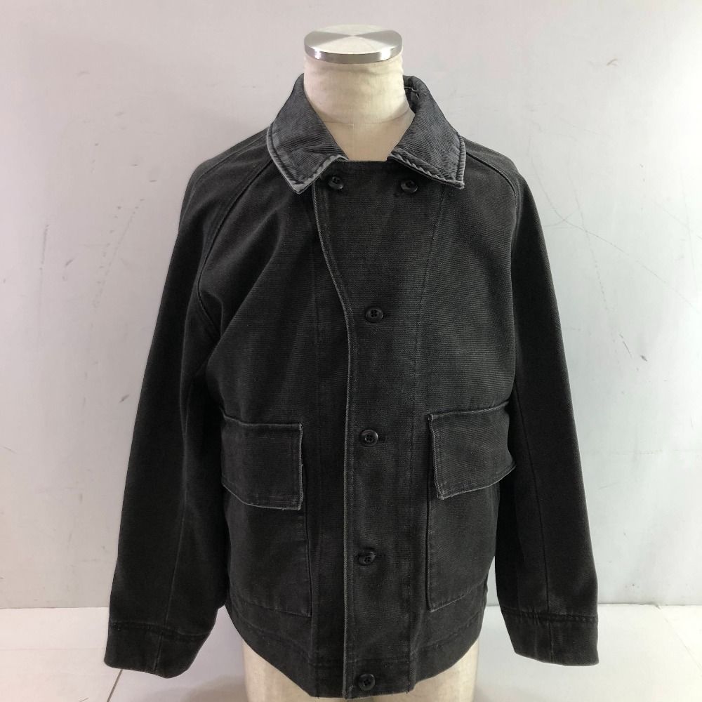 04w4404∞ B.R.S HIGHEST バーンズアウトフィッターズ COMBAT UTILITY COVERALL コンバット ユーティリティ カバーオール BH243009 ブラック M コットン BARNS HIGHEST 八王子店