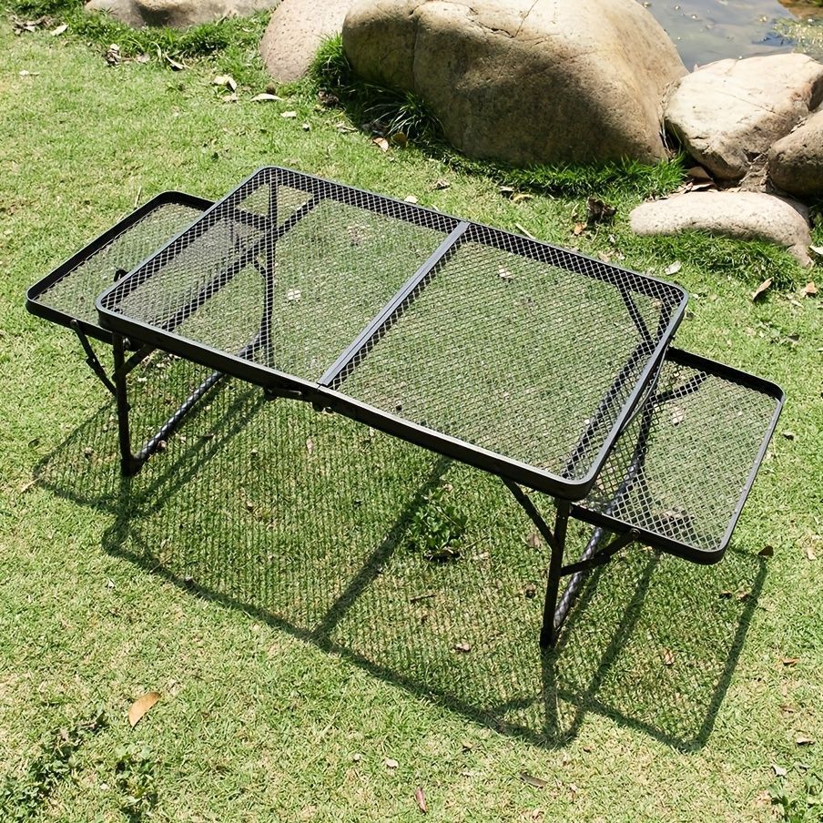 120cm アウトドア テーブル キャンプ BBQ コンパクト ポータブル バーベキュー コンパクトテーブル キャンプテーブル キャンプ