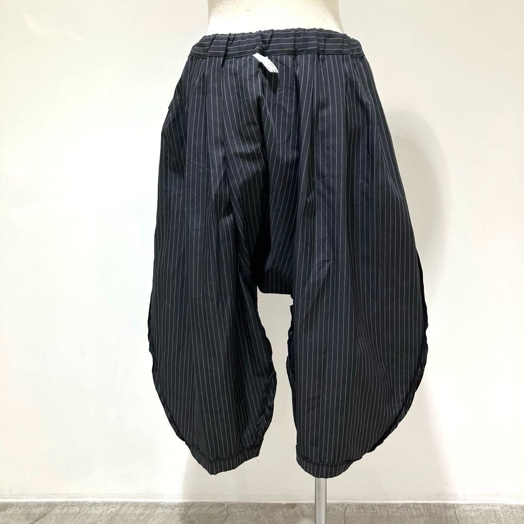 コムデギャルソン サルエルパンツ【未使用】 BLACK COMME des GARCONS(ブラックコムデギャルソン) 加工