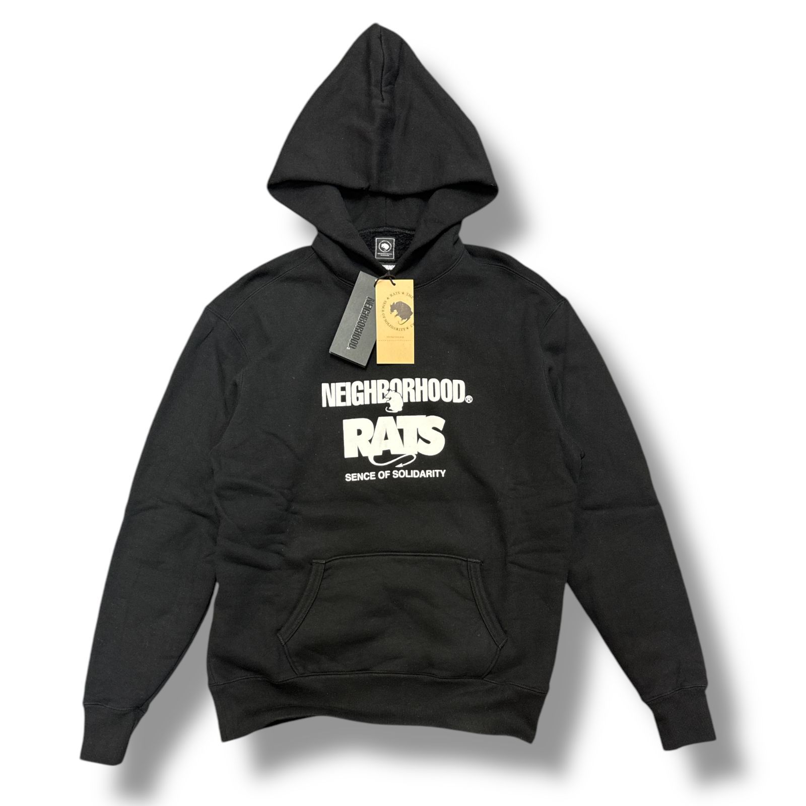 RATS NEIGHBORHOOD 黒 パーカーMラッツwtaps
