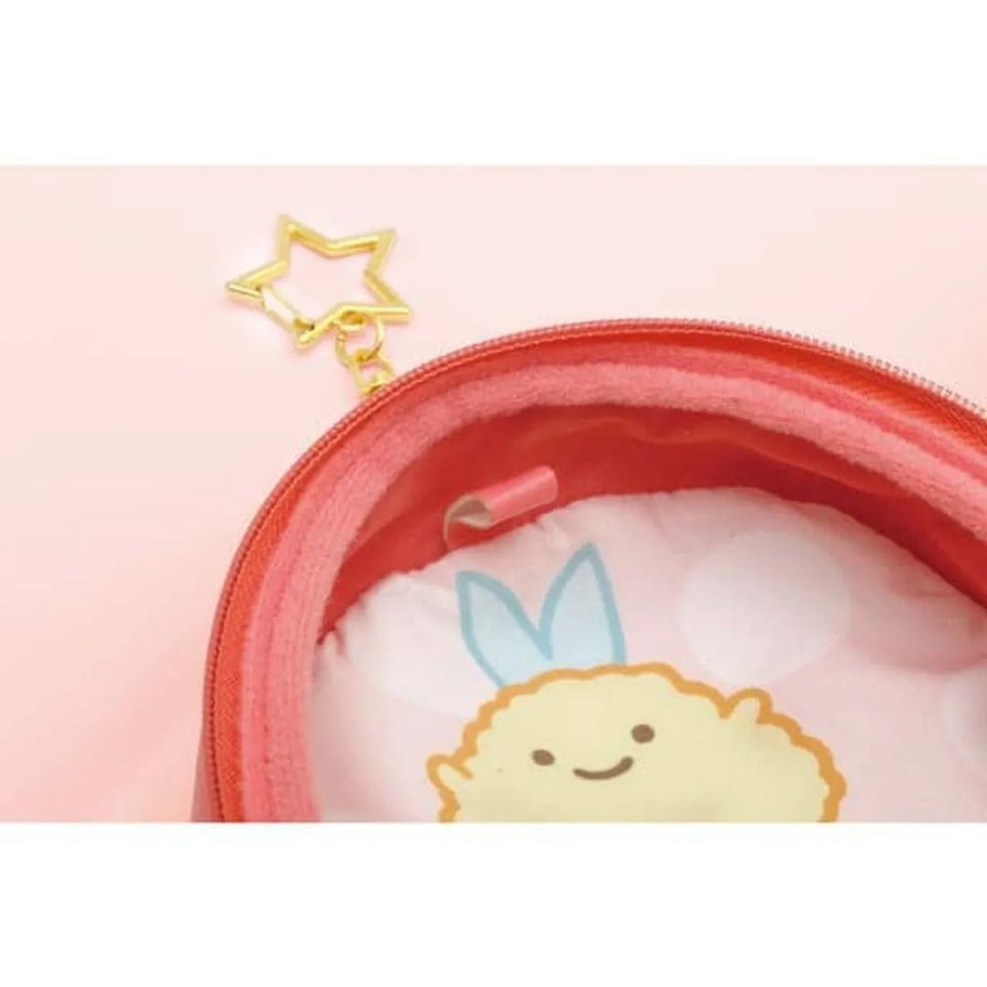 すみっコぐらし ぬいぐるみポーチ えびふらいのしっぽ CA44206