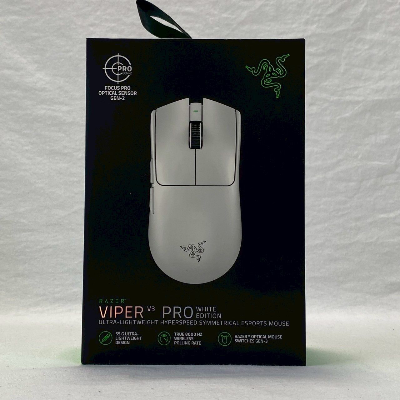 未開封 Razer|VIPER|V3|PRO|White|Edition|ゲーミングマウス|無線|軽量モデル|No.3410