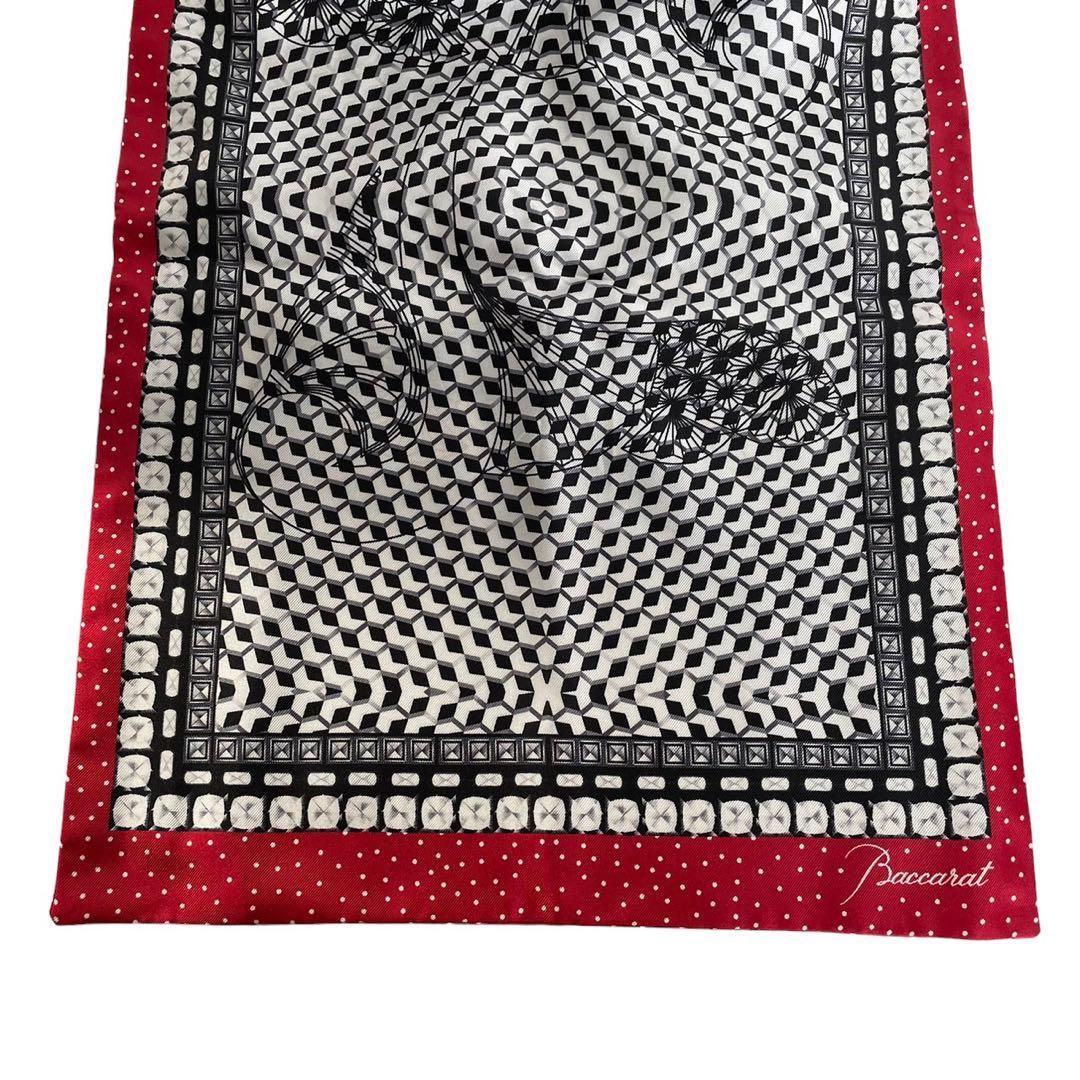 バカラ　Baccarat  スカーフ ショール ストール　良品 Baccarat バカラ ルクソー スカーフ ショール ストール 良品
