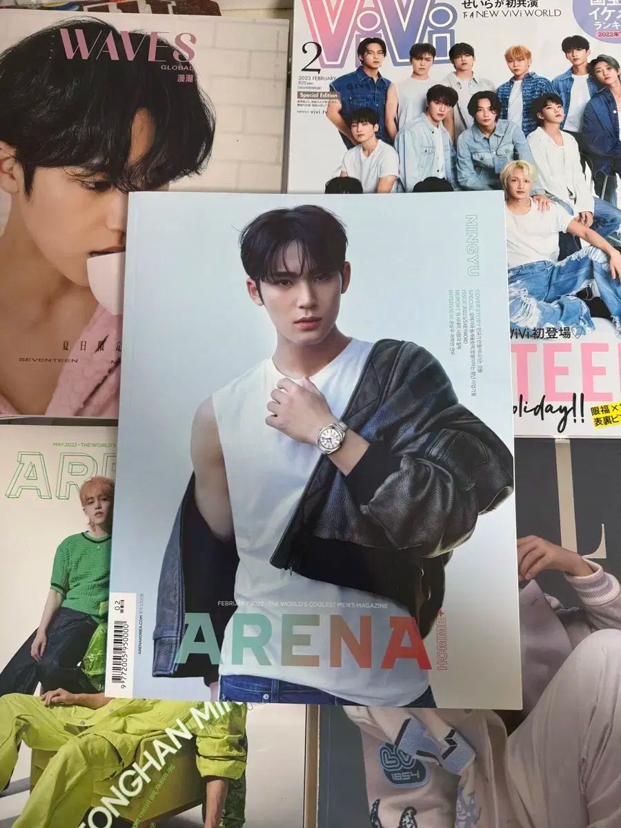 SEVENTEEN(セブンティーン・セブチ) ミンギュ(MINGYU) 雑誌 日本