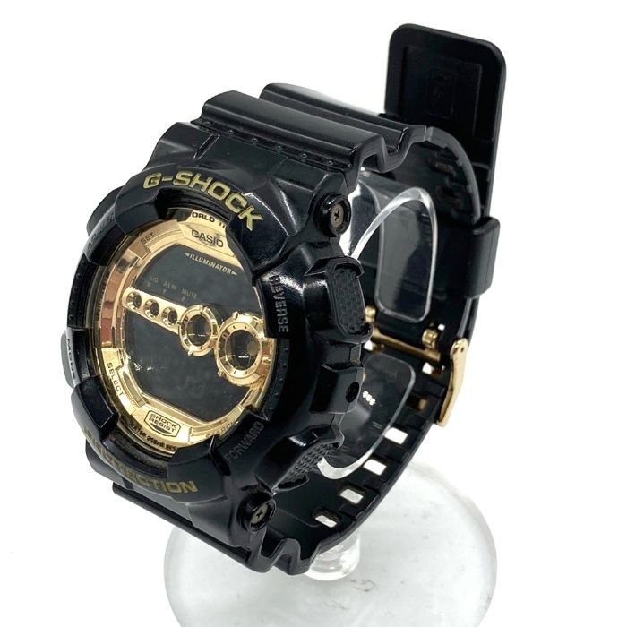 CASIO カシオ G-SHOCK Gショック GD-100GB-1JF クォーツ腕時計 ブラック