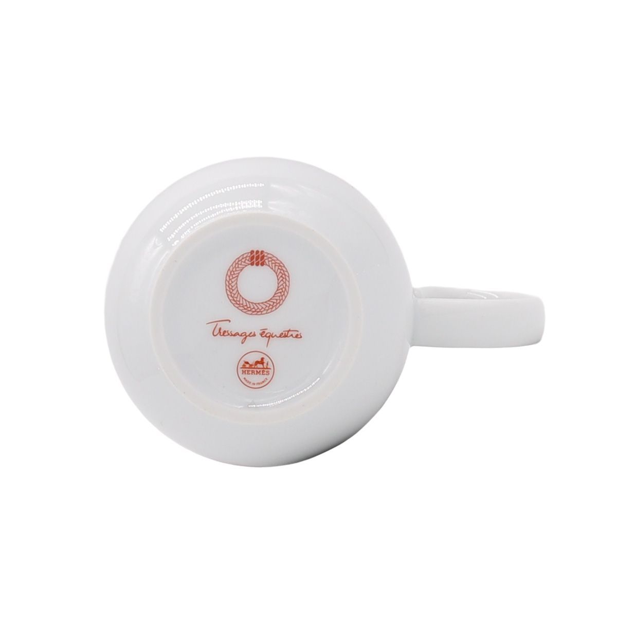  エルメス トレサージュ エケストル マグカップ 300 ml No.1 HERMES Tressages questres カップ 食器 ギフト 結婚祝い プレゼント 贈り物 マグカップ コーヒー ティーカップ