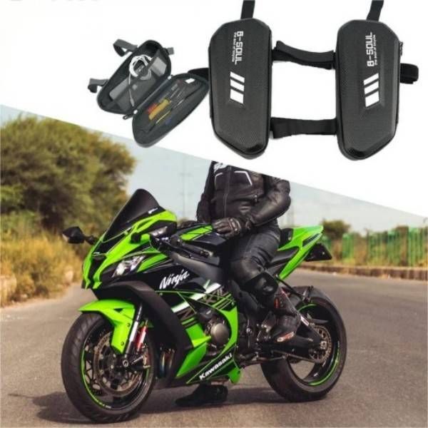Kawasaki NINJA 250|R 400 650 1000|SX ZX-4R ZX-14R ZX-10R ZX-6R オートバイ防水サイドバッグフェアリングフレームツールボックスに適しています