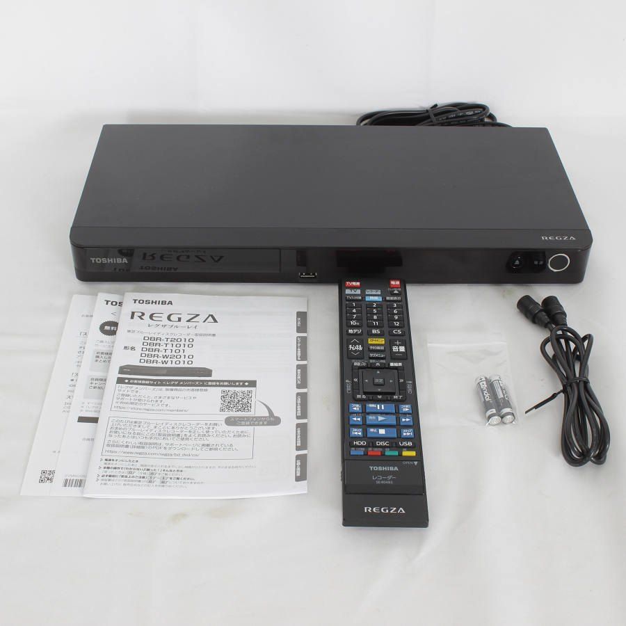 美品】REGZA ならせ 東芝 ブルーレイ DBR-W1010 2023年製