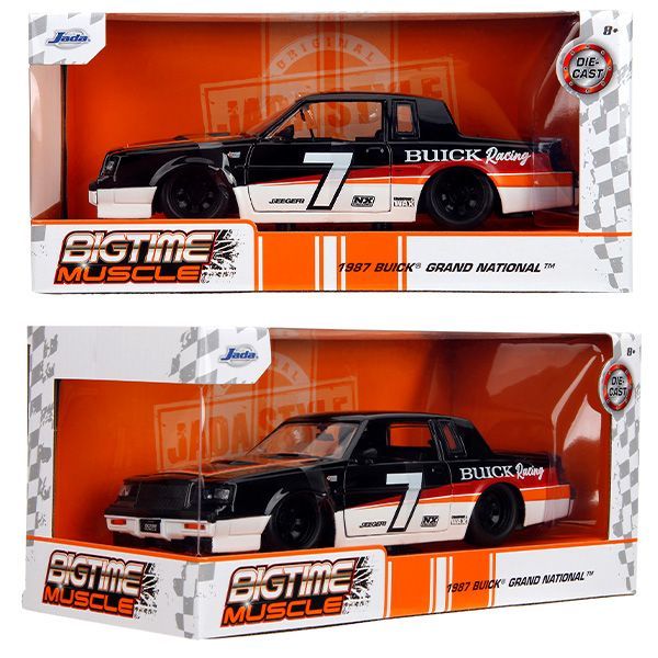 ミニカー Jada 1987 BUICK GRAND NATIONAL 1/24 JADATOYS 1:24 BTM 1987 Buick Grand National ミニカー - メルカリ