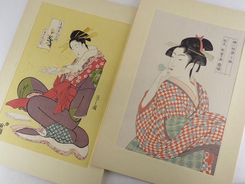古法純手摺木版画