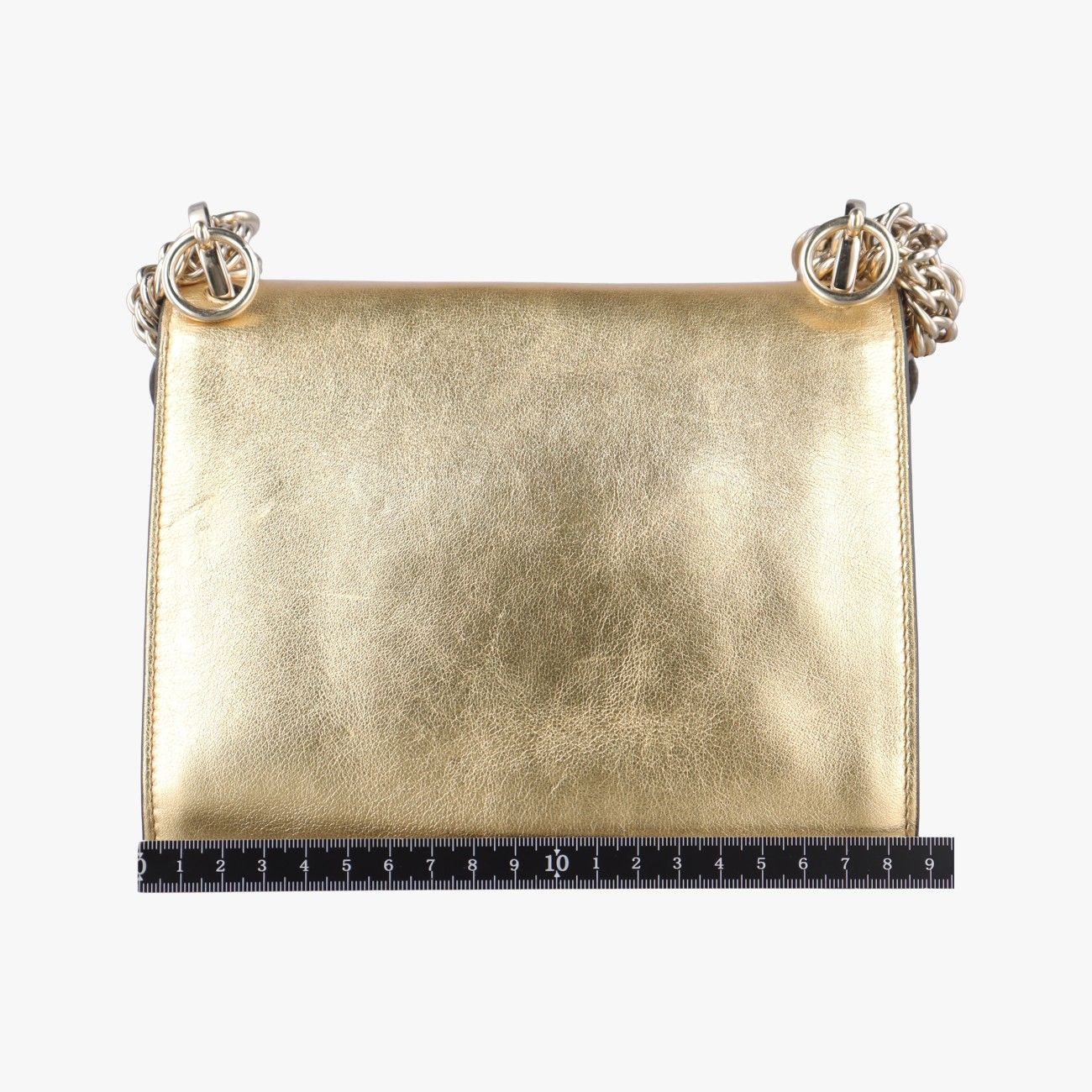 フェンディFendiスタッズ キャナイゴールドレザー8M03818M0381.9H7 179.8241