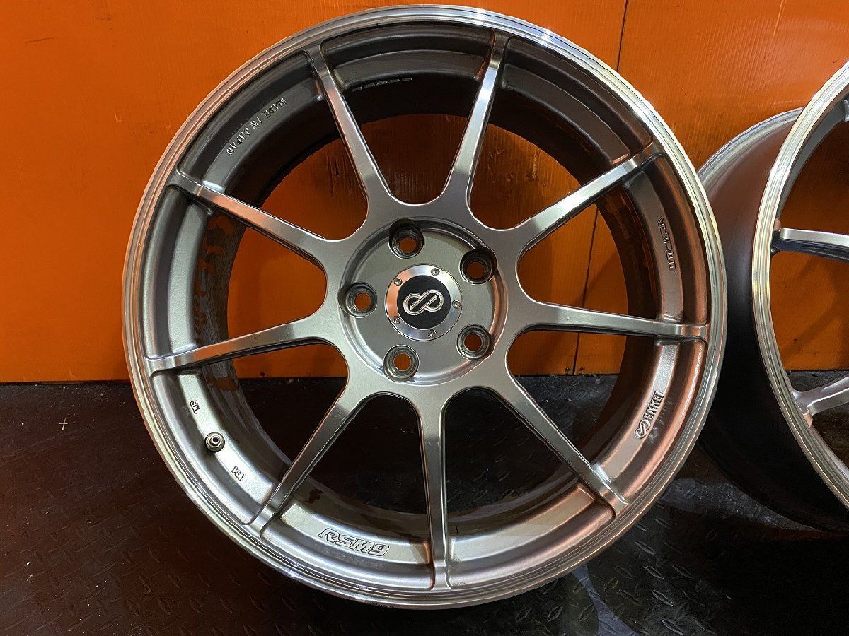 ENKEI エンケイ Racing RSM9 社外ホイール 18インチ 4本 7.5J5HPCD112+ 