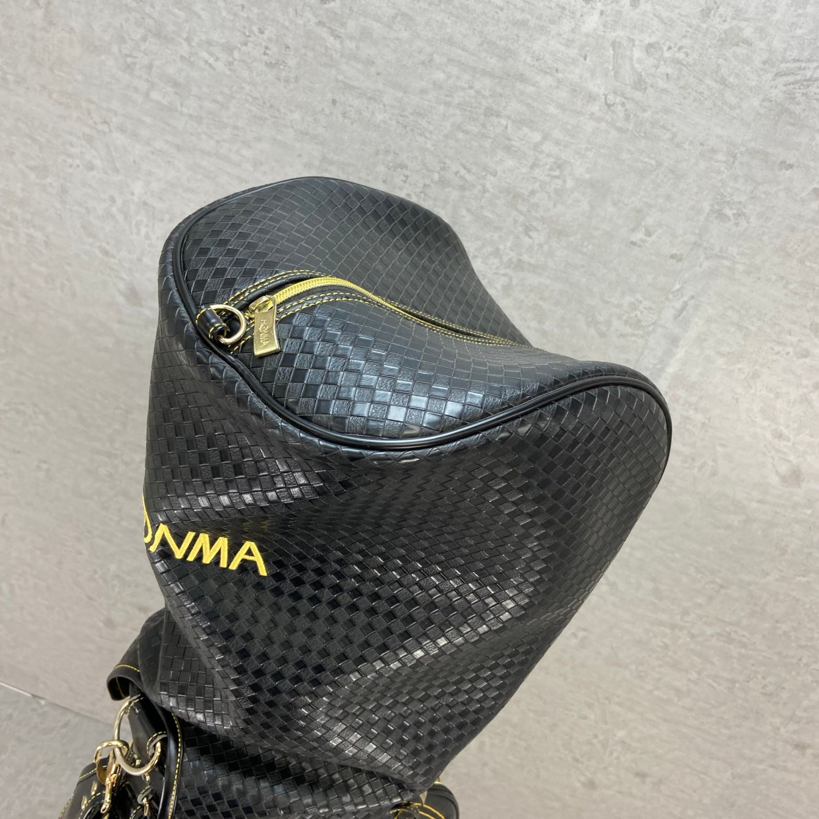 ホンマ　ゴルフ　キャディバッグ　カート式　約9.5型　4.9㎏　PUレザー HONMA ホンマ ゴルフ キャディバッグ カート式 約9.5型 約24