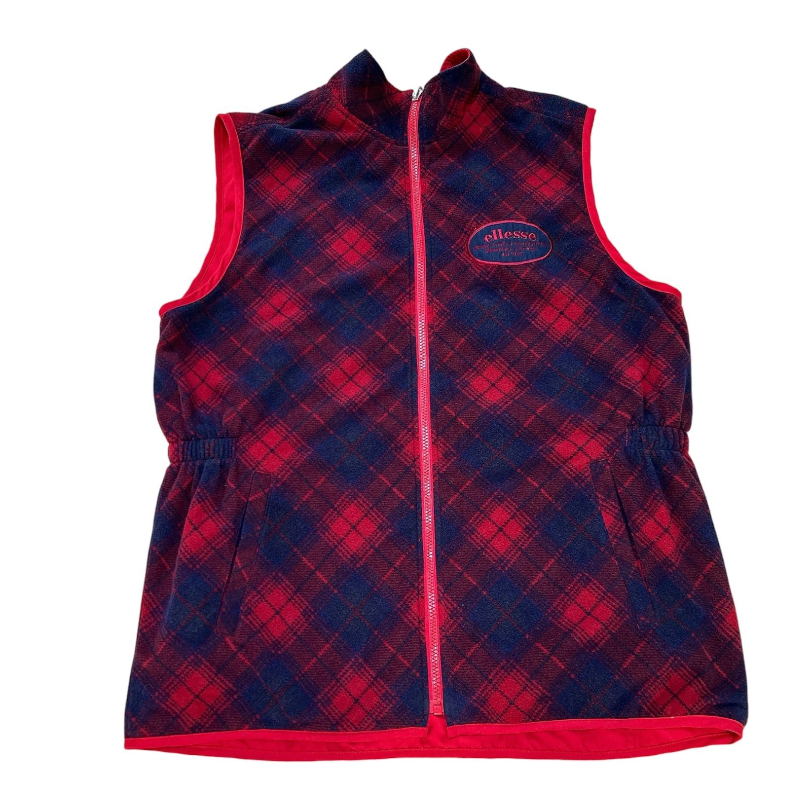 ellesse エレッセジップアップベストセットアップ　Mサイズ ellesse エレッセジップアップベストセットアップ Mサイズ ellesse