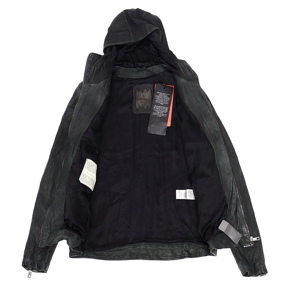 未使用品 GIORGIO BRATO × onegravity シープレザー フーデッド